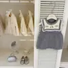 Le En Macio para Bebês, Fofo e Doce! Vestido Colete de Renda para Meninas no Outono, Vestido de Tricô Colete Versátil para Bebês