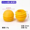 Tampão Esférico Tampão de Cabeça Redonda Tampão Tampa de Cabeça Esférica Tampa 19 mm Tampão de Tubo Tampa Cega Redonda 63 Redonda