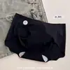 Pantalones Ondulados de Algodón Puro 7A Antibacteriano en la Entrepierna, No Sensibles y No Dejan Marca, de Alta Elasticidad, Cintura Media, Cómodos y Sin Rastro, Ropa Interior de Seda Helada para Yoga para Mujer