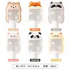 Bolsa com Bico de Animal de Desenho Animado Portátil Tipo Squeeze Bolsa de Lavagem e Cuidados Bolsa de Amostra de Shampoo Loção Cosméticos para Viagem