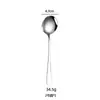 Talheres de Aço Inoxidável 1010 Pá de Bolo Faca de Queijo Garfo de Frutas Colher Redonda de Café Cabo Longo Colher Pontiaguda Faca e Garfo de Bife Ocidentais