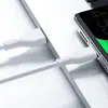 Cabo de Dados 6A Cabo de Carregamento Rápido Totalmente Compatível Huawei Adequado para Celular Android Tipo-C Apple Cabo de Carregamento Rápido Atacado Durável