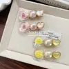Pasador de Corazón Acrílico Transparente de Colores Pinza Lateral Oso Flor Pato Pinza para el Cabello Resistente Linda para Mujeres