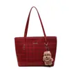 Bolsa Simples e Versátil para Mulheres, Grande Capacidade, Nova Bolsa de Ombro Casual da Moda para o Verão, Bolsa Tote de Alta Qualidade para o Dia a Dia