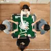 Máquina Automática de Mahjong Mesa de Mahjong Mesa de Jantar Dupla Face Dobrável Silenciosa Máquina de Mahjong Doméstica Mesa de Xadrez e Cartas Elétrica Comercial Metal