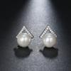 Elle Mosha Jewelry Moda Europeia e Americana Personalidade Arrow Pearl Zircon Feminino Estética Ruili Street Joias Fotográficas