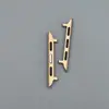 Adequado para Pulseira Apple Watch S11 Conector de Aço Inoxidável Peça de Cabeça Metálica Iwatchs10/9