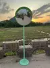 Espejo Fotográfico de Celebridad de Internet, Espejo Reflectante Cóncavo-Convexo, Decoración para Actividades al Aire Libre, Espejo de Gran Ángulo, Toma de Fotos en Atracciones Turísticas, Espejo Rosa Divertido