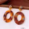 Brincos de Franja com Pingente Oval de Diamante em Jogo de Agulhas Prateadas, Brincos de Tarraxa Estilo Corte Vintage, Brincos Retrô de Luxo Leve
