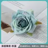 Rosa de Esquina Recubierta Flor Artificial Cabeza de Rosa Decoración del Hogar Arreglo de Pared de Flores Flor de Boda Retro Fabricante de Alta Gama