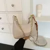 2026 Nuevo Bolso de Hombro con Cadena de Cuero Aceitado y Encerado Vintage para Mujer, Bolso de Axila de Gran Capacidad para el Trabajo, Bolso Cruzado Versátil y de Moda