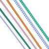 Fabricante de Elásticos Coloridos, Elástico Largo Plano para Cintura, Acessórios para Roupas, Elásticos Simples de Borracha