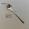 Acero Inoxidable 316 Cabeza Redonda Fondo Plano Cuchara Venta al por Mayor Hotel Hogar Profundización Cuchara de Regalo Cuchara para Sopa Postre de Niños