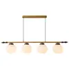 Luminária de restaurante vintage estilo francês, estilo wabi-sabi retrô americano, luminária pendente criativa de vidro de alta qualidade para balcão de bar LED