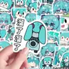 126 Adesivos de Expressão da Hatsune Miku Anime Japonês Capa de Celular Adesivos para iPad À Prova d'Água