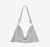 Bolso bandolera de diamantes de imitación transfronterizo para bolso de cena, bolso de mano, bolso de diamantes, bolso, bolso, bolso dumpling, bolso bandolera