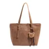 Bolsa Retro para Viajar para Mujer, Gran Capacidad, Nuevo Artículo de Otoño 2026, Alto Valor Estético, Elegante, Bolso Tote Casual, Bolso de Hombro