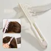 Pente de Cabelo Dobrável para Uso Doméstico, Pente Modelador em V para Cabelos Volumosos, Pente de Cabelo Multifuncional para Estudantes em Dormitórios, Pente Modelador de Cabelo com Coroa Alta