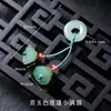 Accesorios de Aleación, Accesorios de Jade, Accesorios Semi-Terminados para DIY, Pulseras, Collares, Colgantes, Dijes Pequeños Estilo Chino, Venta al por Mayor