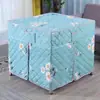 Mesa de horneado de acero inoxidable pequeña para el hogar estante de horneado plegable mesa cuadrada de calefacción para el tiempo libre estufa de horneado de doble capa venta al por mayor
