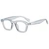 Gafas de Sol Europeas y Americanas para Hombre, Gafas de Moda Tendencia, Estilo Casual, Marco Redondo Simple Retro Gafas de Sol Nuevas para Mujer