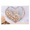 Decoração de Casamento Placa de Madeira para Assinaturas Porta-Retrato de Mesa Quadro de Mensagens de Madeira Aniversário Casamento Arranjo em Estoque