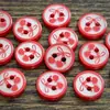 Botones de Cereza de Dibujos Animados para Manualidades DIY Infantiles, Botones para Camisa, Botones para Cárdigan de Suéter, Botones Decorativos para Ropa de Muñecas BJD