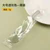 Venta al por mayor directa de fábrica cuchara auspiciosa desechable transparente empaque independiente cuchara de plástico arroz frito tamales 18 cm cuchara grande