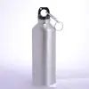 Botella de Agua Deportiva de Aluminio, Taza de Acampada, Contenedor de Agua para Exteriores, Botella de Agua Deportiva de Boca Ancha Estilo Americano, Taza de Agua para Ciclismo, Se Puede Serigrafiar