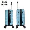 Mala Trolley de Viagem de Bordo para Comércio Exterior 20 Polegadas 24 polegadas 28 polegadas Mala Anti-Queda e Anti-Pressão Roda Universal Mala de Negócios