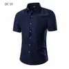 Comercio exterior talla grande verano hombre nueva camisa de manga corta para hombre camisa estampada hombre verano nueva camisa DC06