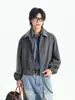 Jaqueta Estilo Streetwear Americano Cool da Marca Nanxia para Homens, Jaqueta Piloto para Uso ao Ar Livre, Roupa Externa Casual Retrô para Casais