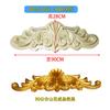 Molde decorativo en relieve para pared exterior europea, para puerta de villa china, cemento, montaña, flor, modelo, ventana, patrón, plantilla de línea tallada