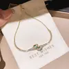 Pulsera Extraíble Ovalada de Circonita, Retro, Personalizada, Moderna, Exquisita, Elegante Pulsera, Lujo Ligero, Joyería de Gama Alta para Mujeres