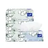 Loja Principal Debao Papel de Lenço, Espessado 4 Camadas, 90 Folhas, 18 Pacotes, Lenço Facial Embalado em Caixa, Guardanapos