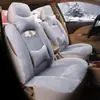 Almofada de assento de carro inverno veludo curto desenho animado almofada de carro feminina fofa almofada de assento de pelúcia almofada de lã almofada de assento de carro de veludo com partículas de urso