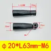 Manija Plegable Bisagra Acero al Carbono Cromado Manija Teléfono Móvil Cama Giratorio Volante Núcleo Pasante Manija de Hierro M8/M10