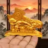 Suministro directo de fábrica de adornos de hacha de la fortuna de doble dragón de aleación, un hacha para eliminar todos los desastres, elefante, lingote de oro y amuleto para cumplir deseos para la riqueza y la prosperidad, adecuado para ceremonias de inauguración