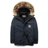 Jaqueta acolchoada de algodão nova de inverno para homens com forro de fleece espesso para jovens de comprimento médio tamanho plus jaqueta acolchoada de algodão quente jaqueta 9878