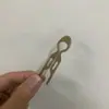 Pinza para el Cabello Pequeña de Pescado con Estampado de Leopardo Herramienta para Peinar el Cabello en Forma de U Pinza para Moño para Mujeres Pinza Peine Inverso Pinza para Periodo de Transición de Cabello Corto