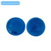 Fabricantes de gelo azul bolsa de gelo redonda de flanela especial personalizada bolsa fria quente de hóquei no gelo bolsa de resfriamento com gel bolsa de gelo para fisioterapia