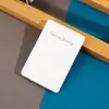 Cartão de papel para embalagem de joias transfronteiriça cartão de exibição de decoração de colar e brincos conjunto etiqueta de joia popular papelão atacado