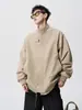 Chaqueta de aviador para hombre de marca moderna estilo americano con cuello alto, nuevo estilo otoño high-street, abrigo casual versátil y funcional de trabajo