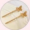 Horquilla electrónica de mariposa, fina como las alas de una cigarra, accesorio para el cabello, estilo Super Hada Mori, decoración retro de malla para selfies, horquilla para la cabeza de una dulce niña.