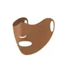 Máscara corta-vento e quente para equitação de outono e inverno, com canto de proteção para os olhos tridimensional, acolchoada com veludo, máscara respirável para o frio ao ar livre
