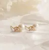 Amazon Pendientes de Bola Simples Estilo Europeo y Americano Transfronterizos, Pendientes de Moda Incrustados con Circonita, Decoración de Banquete para Mujer