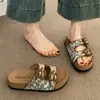 Sandálias Birkenstock de Solado Grosso Sul-Americanas Atacado para Mulheres, Uso Externo de Verão, Novo Modelo 2026, Sandálias de Praia e Chinelos de Design de Nicho