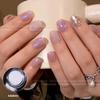 Crepúsculo Rogge pó tweed manicure Céu Estrelado glitter pó de açúcar preto pó tweed preto pó suéter glitter manicure