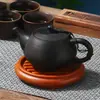 Base aislante para mesa de té seca, base para olla de plástico duro, soporte para olla, soporte para tetera, accesorios para juego de té del hogar, soporte para taza de té, accesorios cero para ceremonia del té