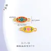 Accesorios diy de Oro vietnamita de larga data cadena geométrica de mariposa Color insaturado Mariposa Flor de Amor cadena para suéter